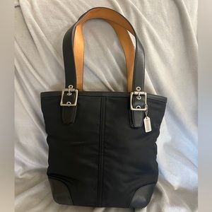 COACH..NWOT...RIBBED NYLON TOTE